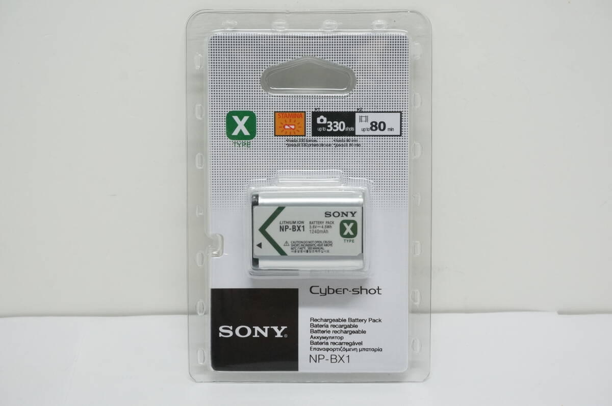 SONY ソニー NP-BX1 海外パッケージ版 新品未開封品 ゆうパケットポストの画像1
