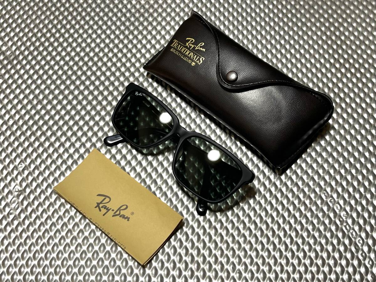 ☆【Ray-Ban】Traditional MADISON #06 B&L レイバン トラディショナル マディソン ボシュロム ブラック 中古 極美品 ヴィンテージ☆_画像10