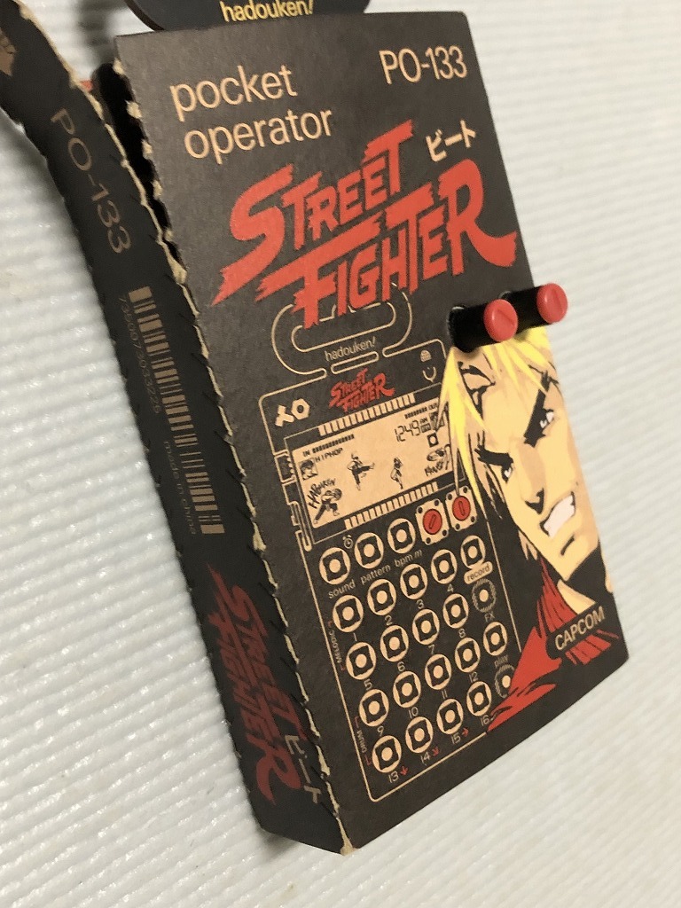 未開封 Teenage Engineering　ポケットオペレーター Pocket Operator　PO-133 ストリートファイター ビート_画像4