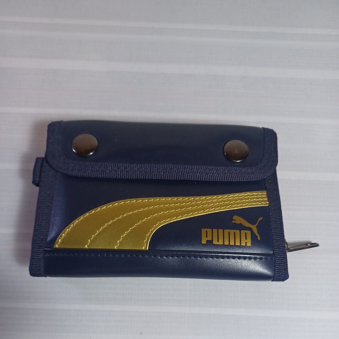 PUMA プーマ 2つ折りウォレット 財布 小銭入 キッズ財布 コインケース 小学生 男の子 二つ折り財布の画像1