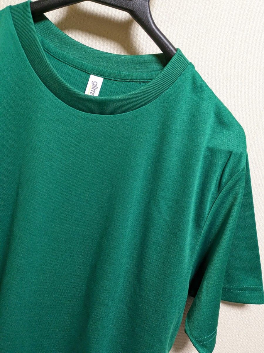 glimmer 半袖Tシャツ　メッシュTシャツ　新品同様　グリーン　トムス株式会社