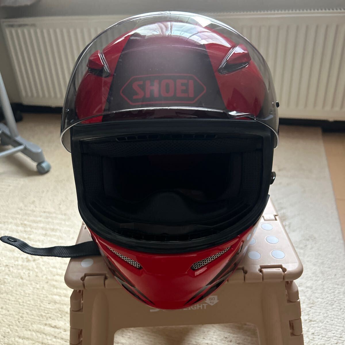 SHOEI Z6 ホンダ　Mサイズ　中古　おまけ付き_画像1