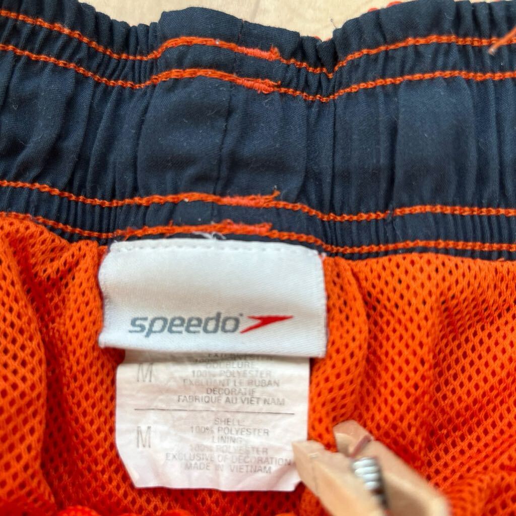 speedo スピード　水着　海パン　Mサイズ　水陸両用　ハーフパンツ ショートパンツ オレンジ　スイムウェア　水泳_画像5