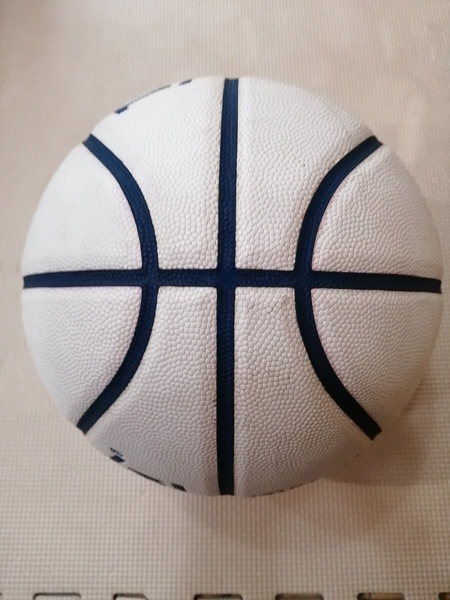 使用品 バスケットボール 7号 合成皮革「TACHIKARA タチカラ WHITE HANDS ホワイト ハンズ」(検) molten MIKASA SPALDING_画像5