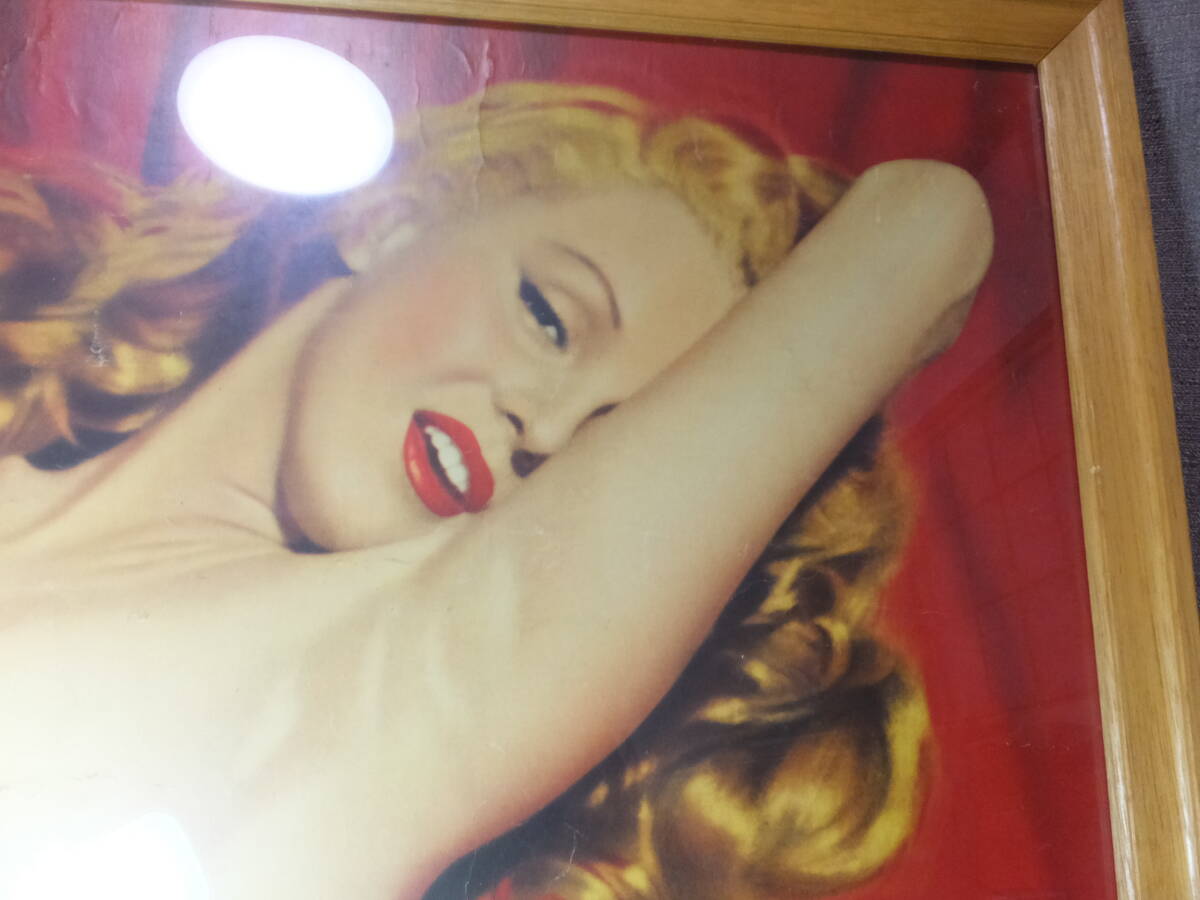 1954年！ マリリン・モンロー！大型カレンダー！ポスター！Marilyn Monroe！ 検映画裸婦ヌード春画遊郭遊女ストリップアンディウォーホル の画像10