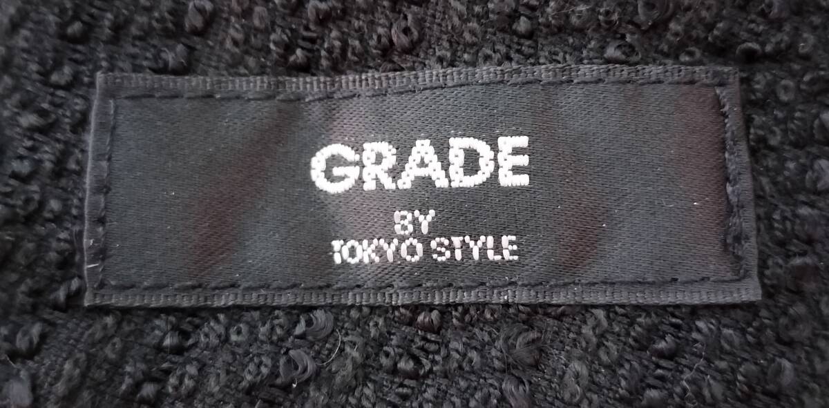 GRADE BY TOKYO STYLE グレイド バイ　トウキョウスタイル 台形スカート ブラック 11(Lサイズ相当) レディース　01　_画像3