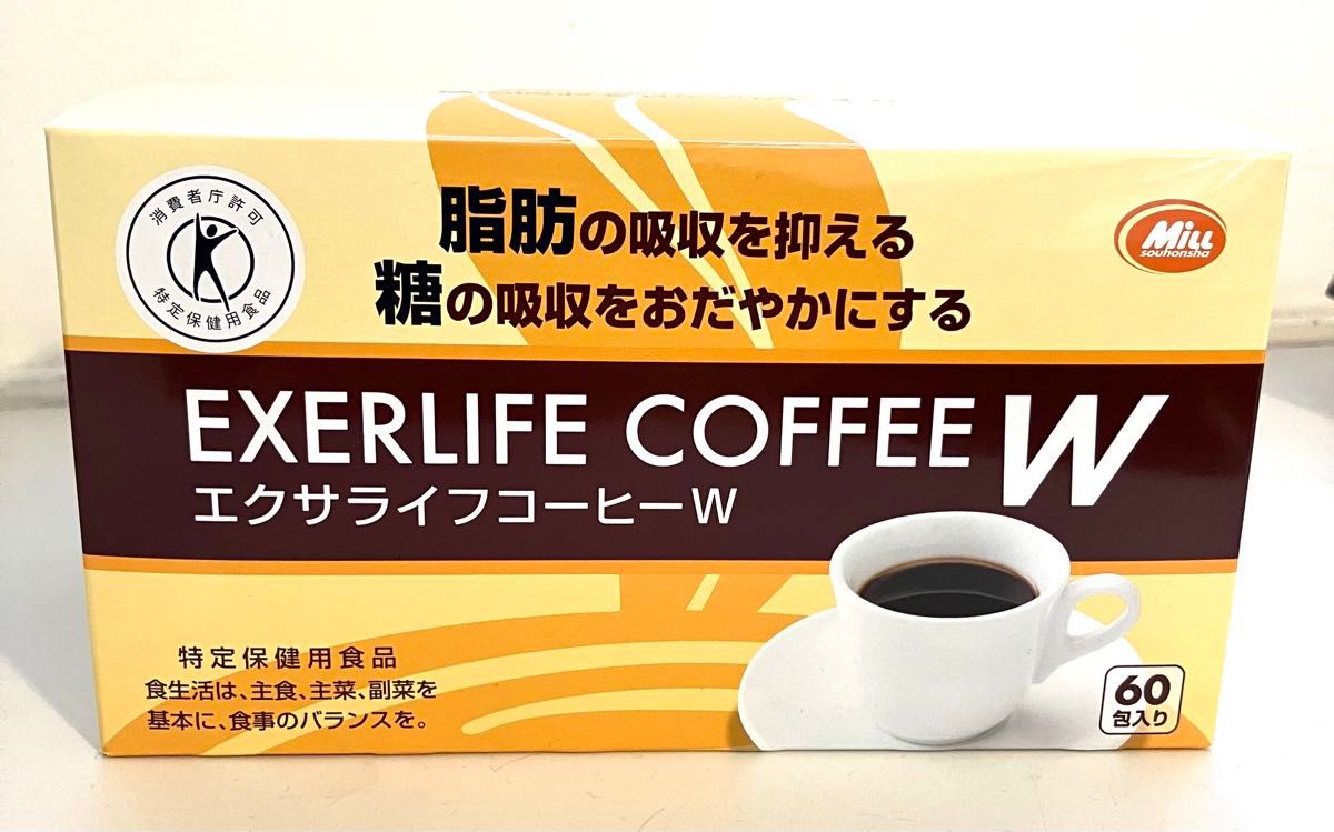 エクサライフコーヒーW 60包入り ミル総本社