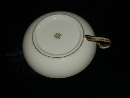  Old Noritake lake .. tree. real export for hand .. small plate 