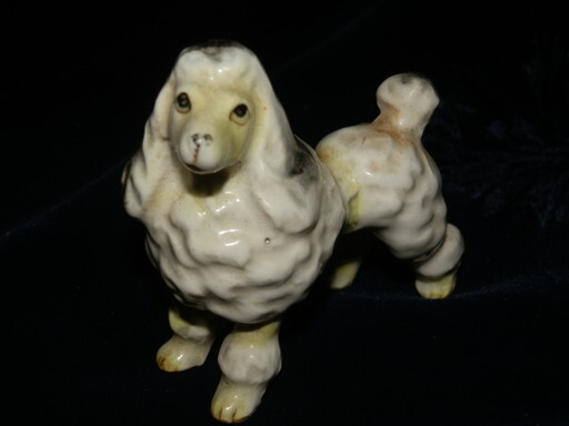  dog. ornament MADE IN JAPAN 1950 year ~60 fee retro antique 