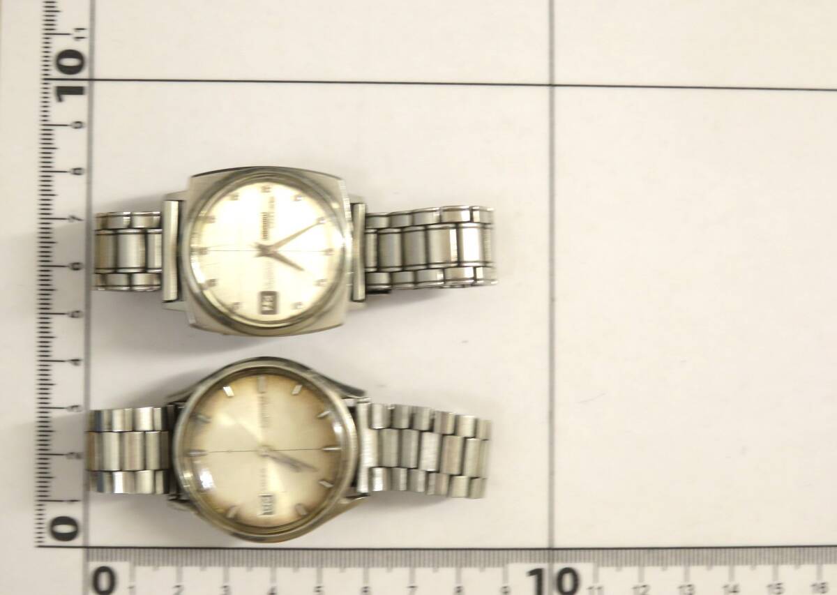1円 ジャンク品 セイコー 206-8120 8305-1010 腕時計 セット BV210の画像9