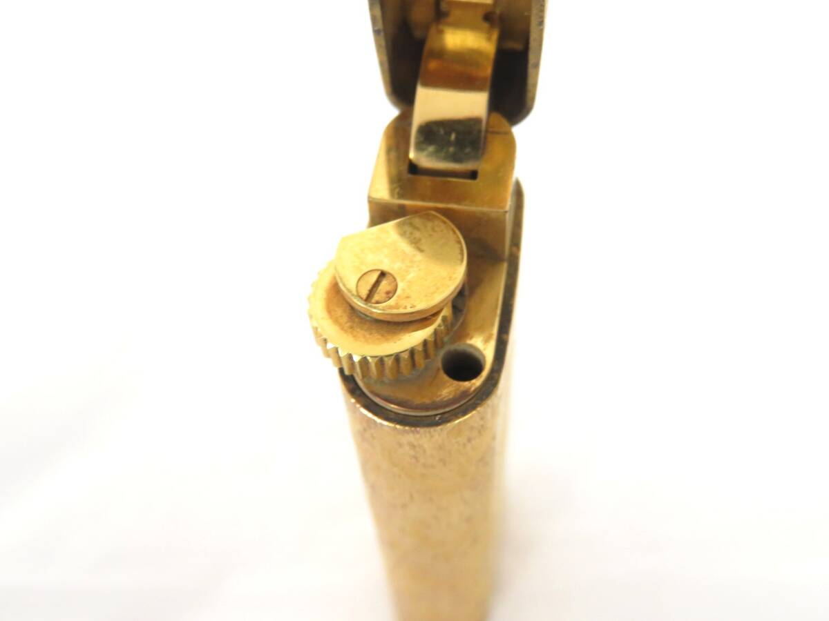 1円 カルティエ ゴールドカラー ガス ライター BV163の画像7