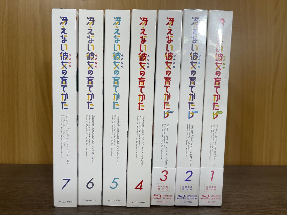 5)) 冴えない彼女の育てかた Blu-ray 4～7巻 ♭ フラット 1～3巻 完全生産限定版 セット まとめ_画像9