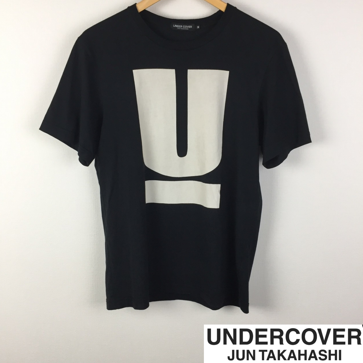  прекрасный товар undercover короткий рукав футболка черный размер M возможен возврат товара талант бесплатная доставка 