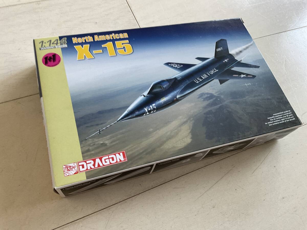 1/144 Dragon North American X-15 / ドラゴン ノースアメリカン X-15 2機セットの画像2