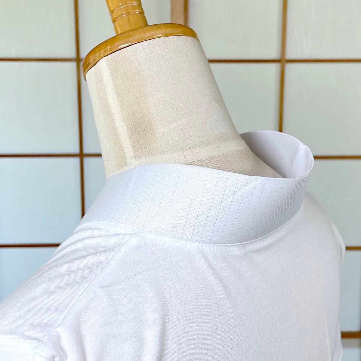 【新品】Tシャツ半襦袢 Lサイズ 夏用 絽衿 着物インナー 日本製 kimonolove