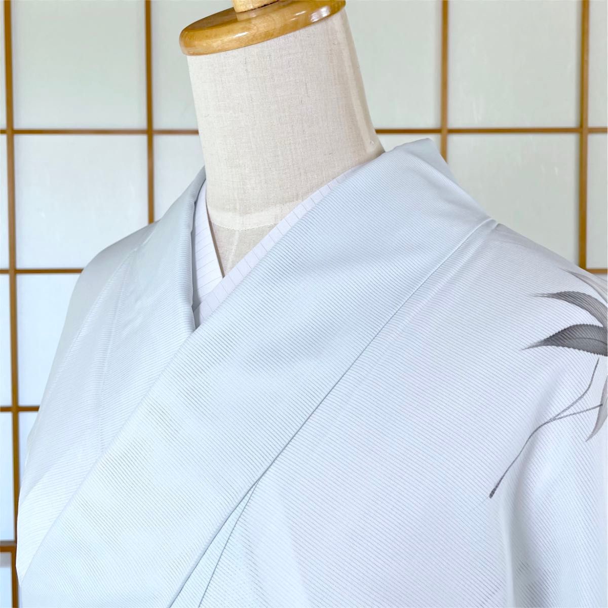 【新品】Tシャツ半襦袢 Lサイズ 夏用 絽衿 着物インナー 日本製 kimonolove