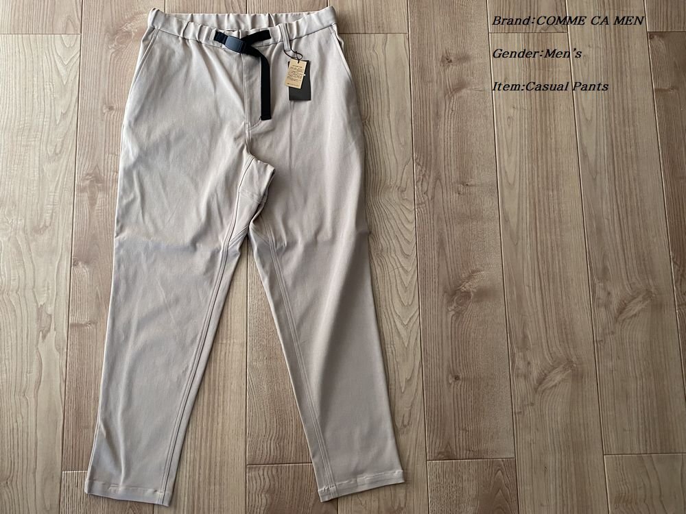  новый товар COMME CA MEN Comme Ca men искусственный шелк × нейлон climbing брюки 15 бежевый M размер 25PY20 обычная цена 20,900 иен 