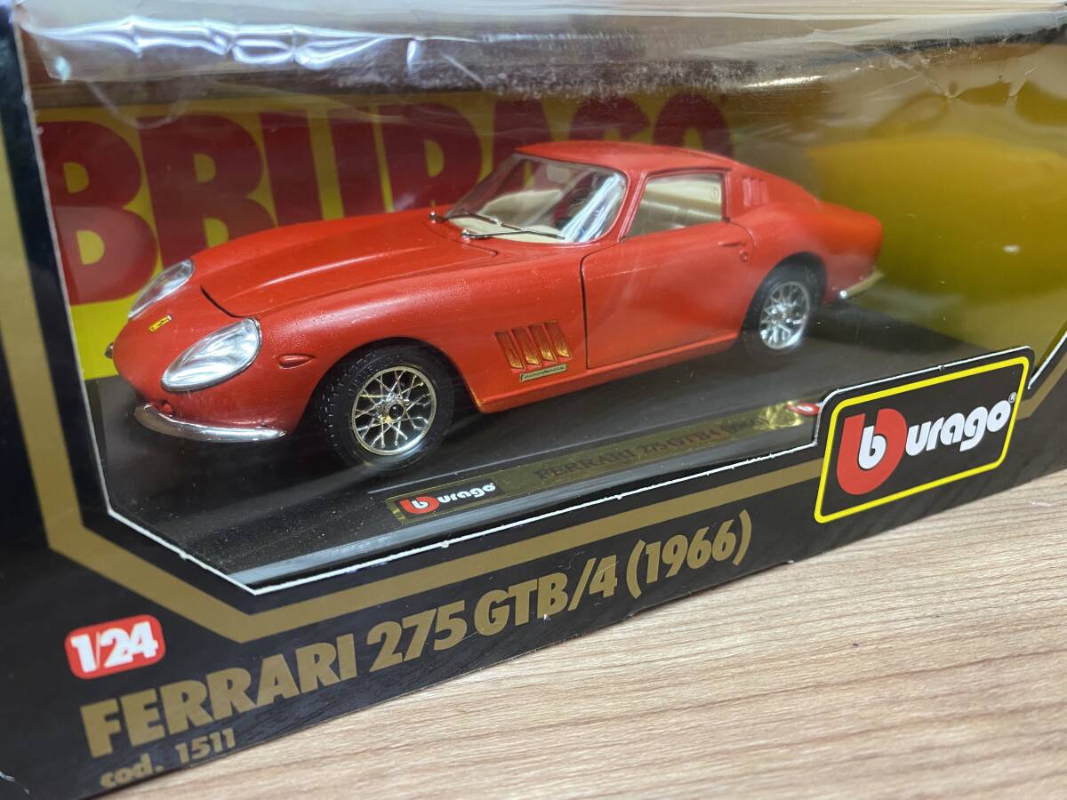 88 unused? ultimate beautiful goods Bburago BBurago 1/18 FERRARI F40| Ferrari 550 other 1/24 Ferrari 275GTB/4 red minicar together 