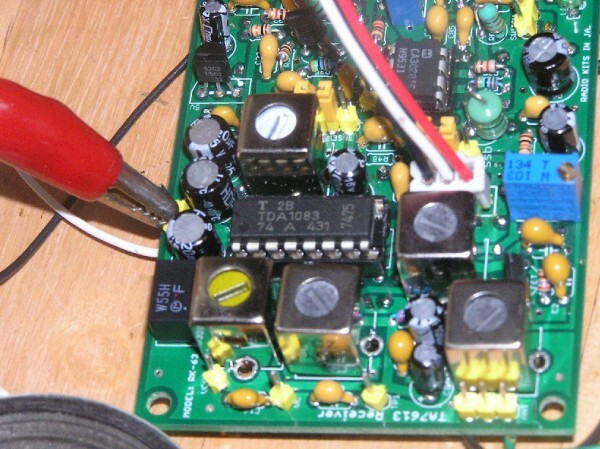 SSB /AM 2モードの 短波ラジオ基板 RK-63 ： 「基板+LTM455HW+CA3028+TDA1083」のセット。の画像8