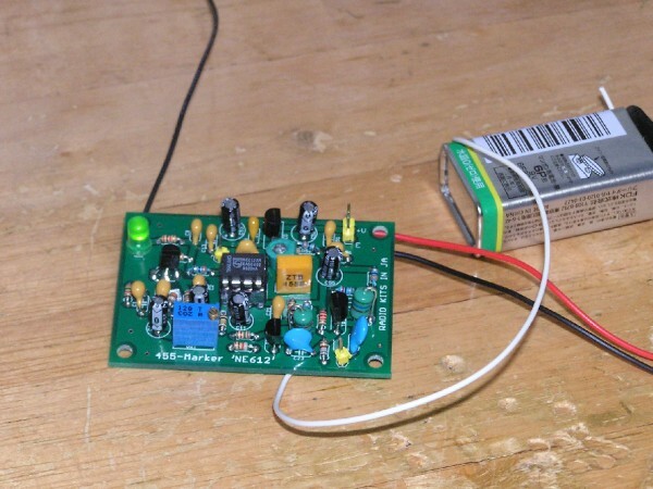 455kHz IFT adjustment for small size marker basis board : RK-30. original work ...