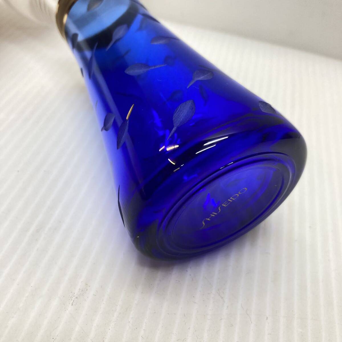 Shiseido 資生堂 ガラス 花瓶 硝子 花びん フラワーベース 花入 花器 インテリア_画像4