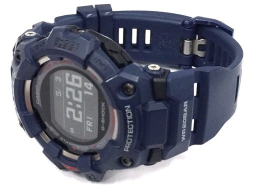 カシオ Gショック クォーツ 腕時計 デジタル 稼働品 GBD-100 メンズ 純正ブレス 付属品あり CASIO QR052-154_画像4