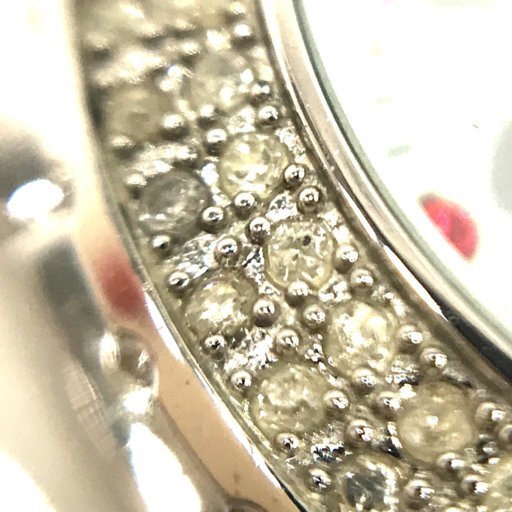 サルバトーレマーラ 腕時計 SM-6513 100 Diamond 天然ダイヤ 約0.55ct シェル文字盤 QZ レディース 付属品有りの画像6