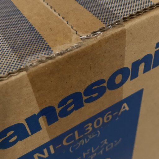  as good as new unopened Panasonic NI-CL306-A cordless steam iron ka Lulu blue 