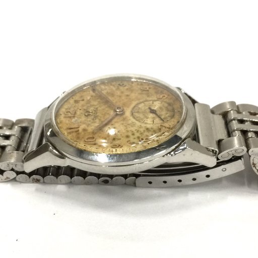 オメガ スモセコ スモールセコンド 手巻き 機械式 アンティーク 腕時計 メンズ 社外ブレス ファッション小物 OMEGAの画像3