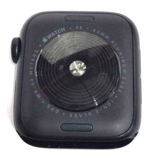1円 Apple Watch SE 第2世代 40mm GPSモデル MNL83J/A A2722 ミッドナイト スマートウォッチ 本体の画像3