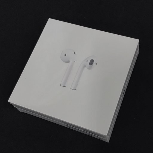 1円 新品同様 未開封 Apple AirPods with Charging Case 第2世代 MV7N2J/A ワイヤレスイヤホン_画像1