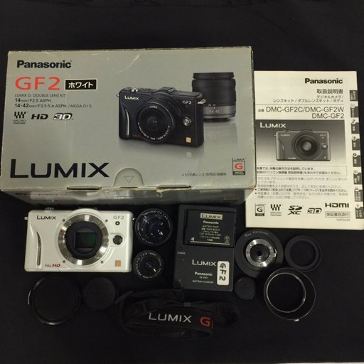 Panasonic LUMIX DMC-GF2 PENTAX-110 1:2.8 18mm 含む ミラーレス一眼 デジタルカメラ セット_画像1