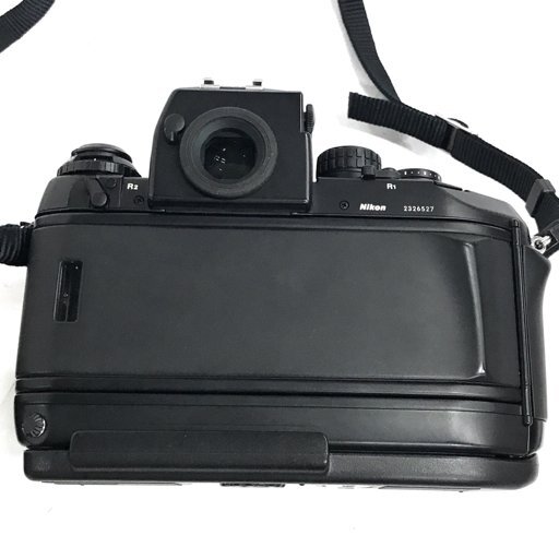 1円 Nikon F4 NIKKOR 35mm 1:2 Micro-NIKKOR 105mm 1:4 含む 一眼レフ フィルムカメラ レンズ セット_画像3