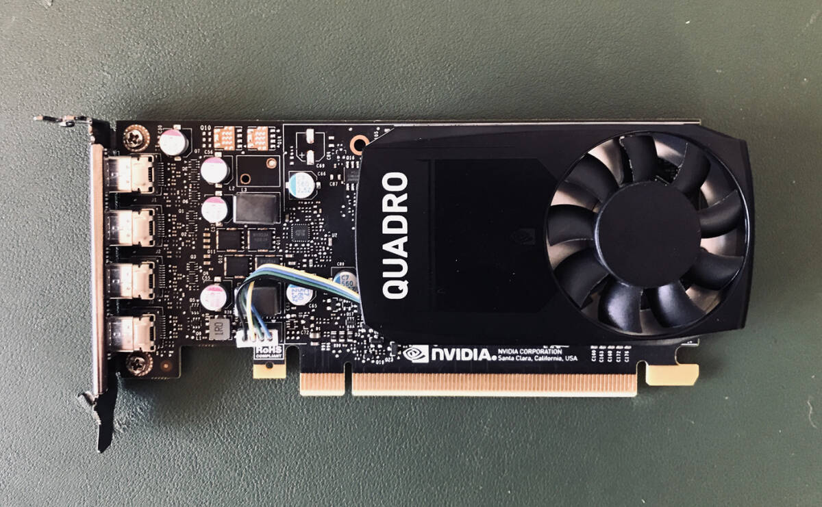 NVIDIA QuadroP600 GDDR5 2GB 動作品 送料無料_画像2