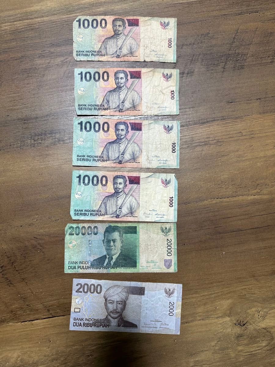 インドネシア旧紙幣セット
