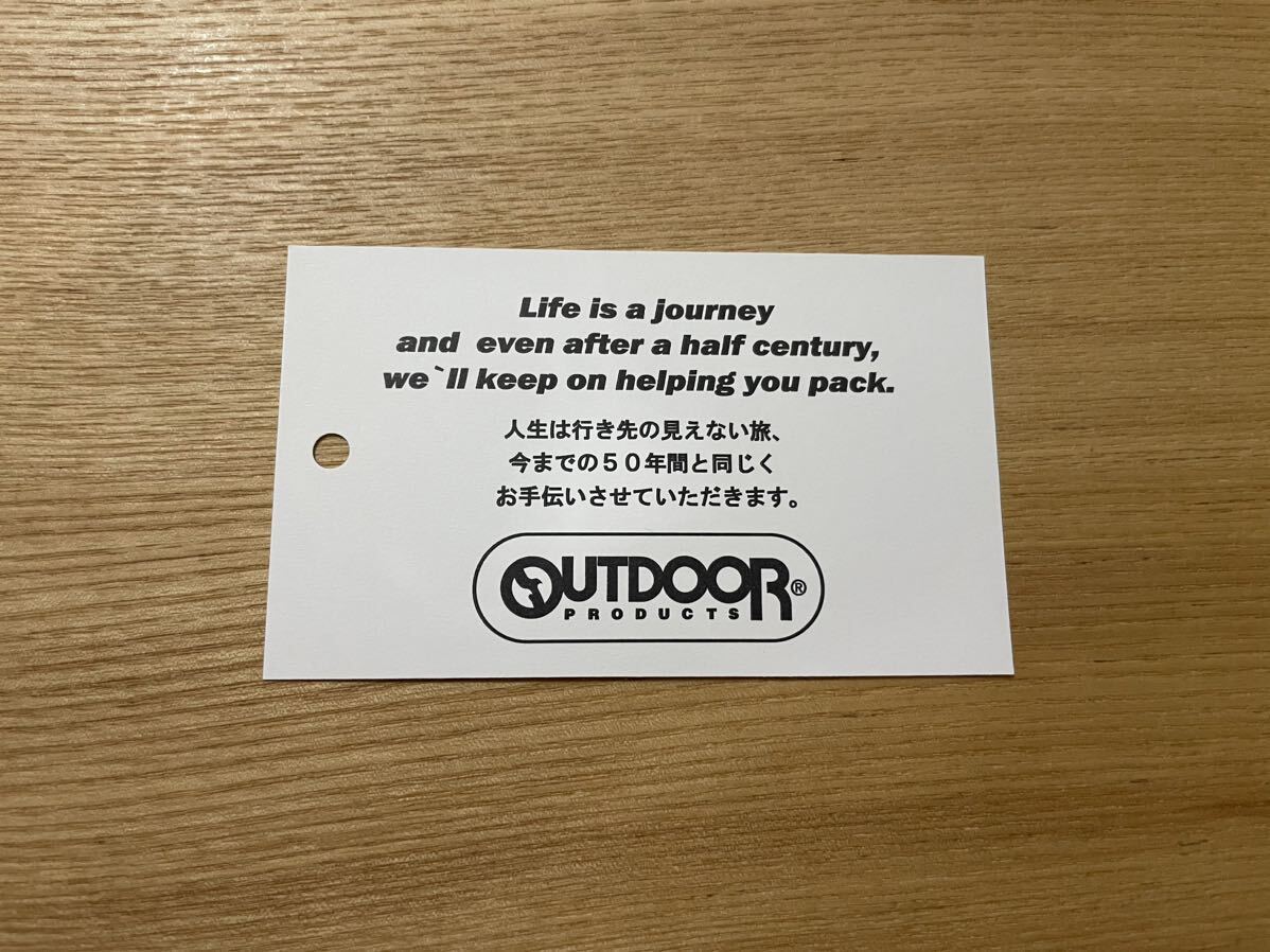 【送料込み即決】OUTDOOR PRODUCTS アウトドアプロダクツ 50周年記念 限定 ステッカー シール キャンプ レジャー 【非売品・レア】