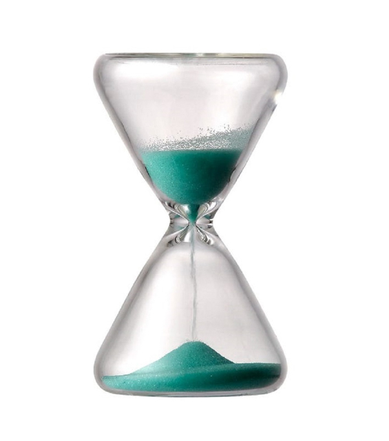 【特価 匿名 送料無料】Fortnum & Mason フォートナム＆メイソン 3分 ナイルの水色 グラス ティータイマー F&M 砂時計 の画像3