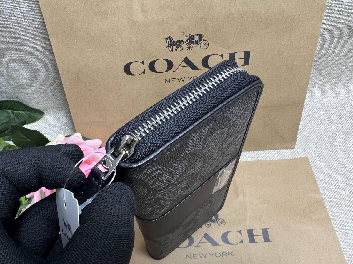 コーチ COACH 長財布 財布 シグネチャー メンズ財布 レディース ファッション 財布 プレゼント 父の日 母の日 誕生日 ギフト F54630 A041_画像6