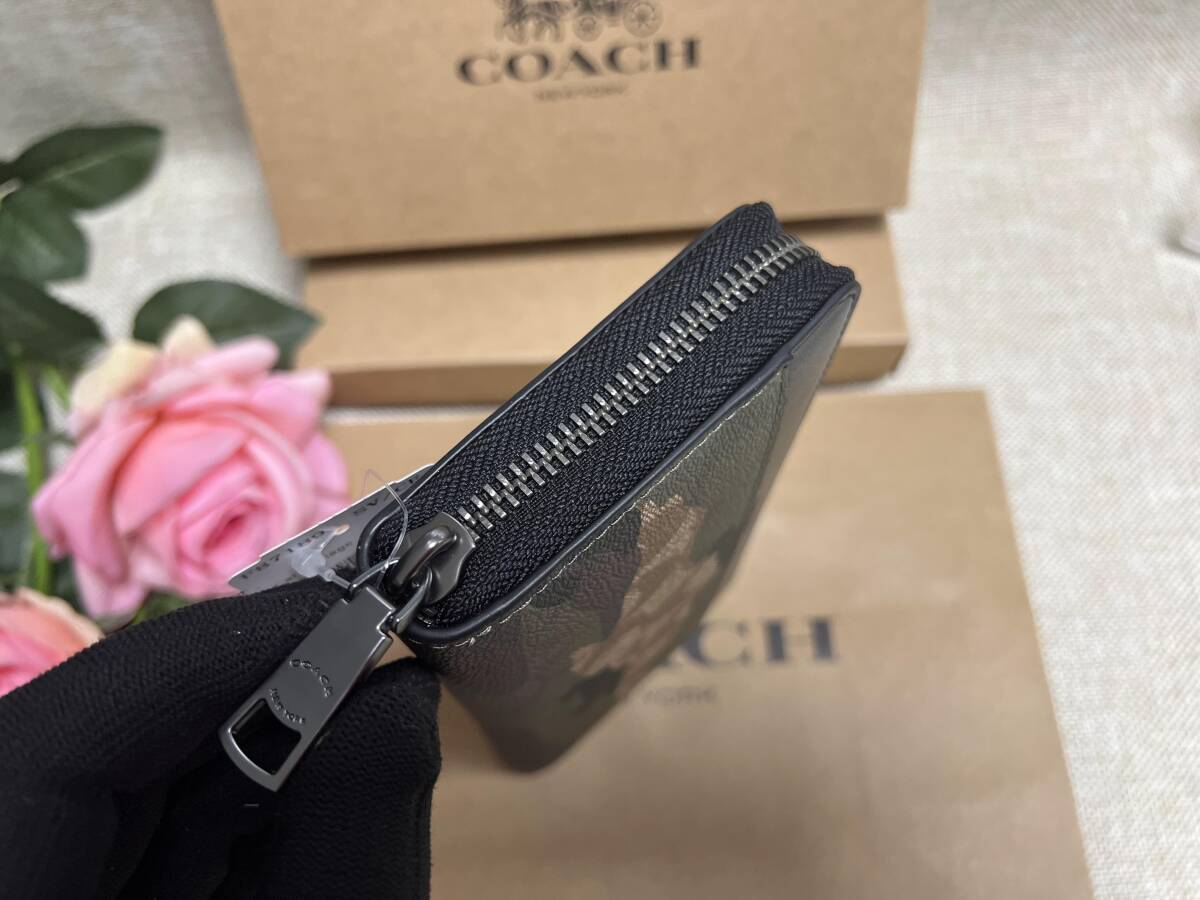 コーチ COACH 長財布 財布 シグネチャー マホガニー×ダーク コーチ COACH 長財布 財布 シグネチャー マホガニー×ダーク