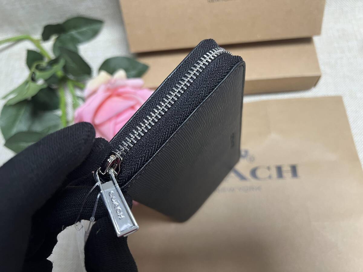 コーチ COACH 長財布 財布 アコーディオン ジップアラウンド ラウンドファスナー レザー プレゼント メンズ 財布 F74769 A173 _画像6