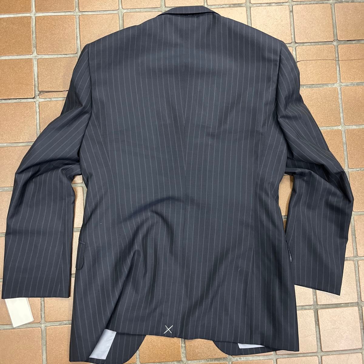 新品【YA6 L 細身スーツ】2Bシングルスーツ ネイビー系 新品【YA6 L 細身スーツ】2Bシングルスーツ ネイビー系