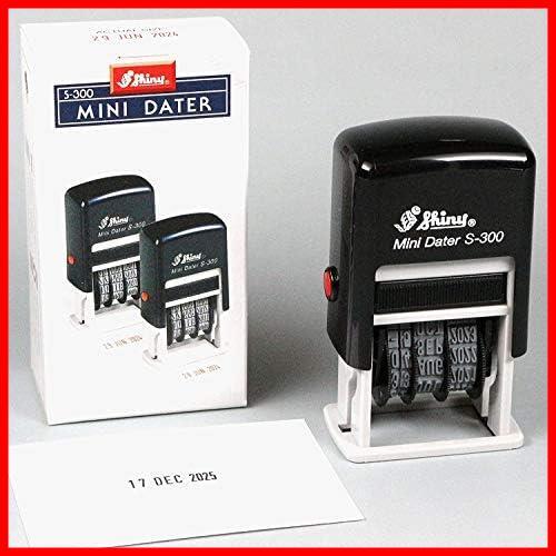 [ number . limit equipped ] car i knee stamp Mini Date printer 5 number ×4 ream S-300UK-AZ regular imported goods ak Lilo nitoliru pig jienschi Len (ABS)