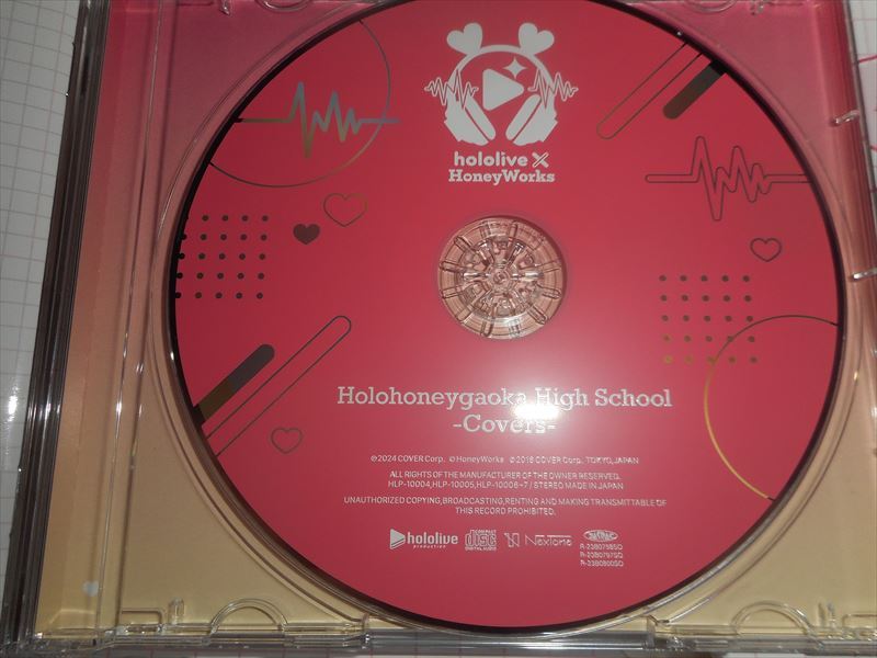 2CD+オリジナルクリアケース+グッズ ほろはにヶ丘高校 -Complete Edition- 豪華盤 特典付 hololive ホロライブ HoneyWorks ときのそらの画像6