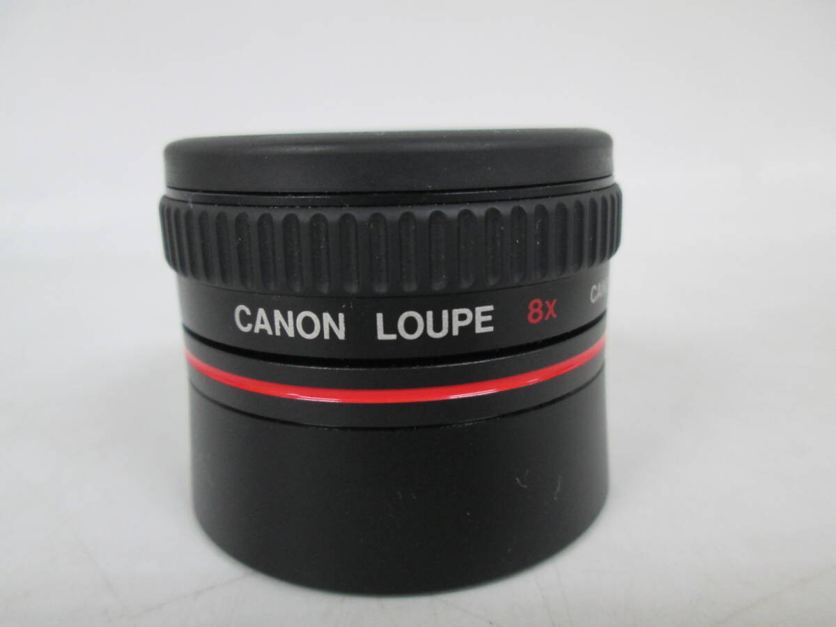 【0513n F10266】CANON LOUPE 4x 8x キャノン ルーペ 2点 4倍 8倍_画像2