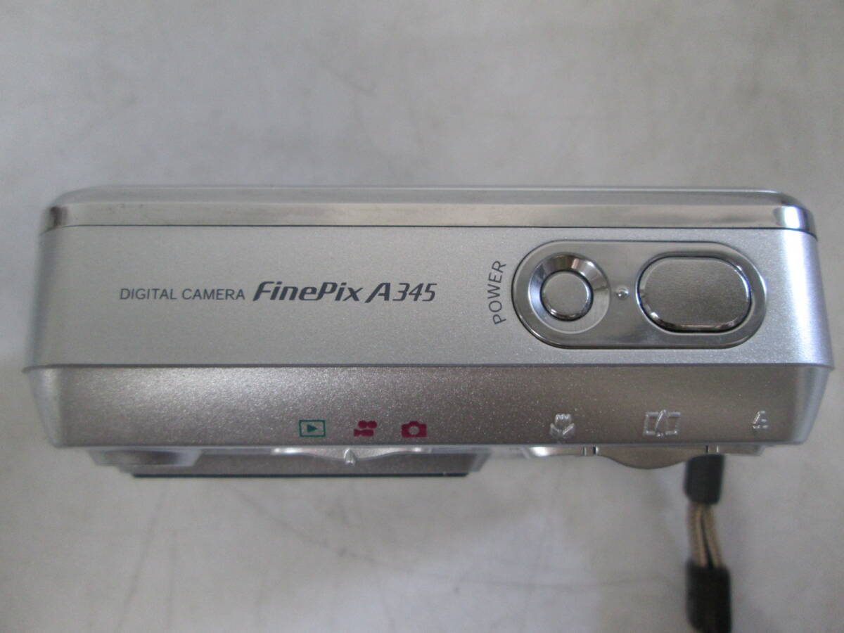 【0514n Y10304】FUJIFILM 富士フィルム FINEPIX A345 コンパクトデジタルカメラ コンデジ 箱/取説/コードあり 動作未確認_画像6