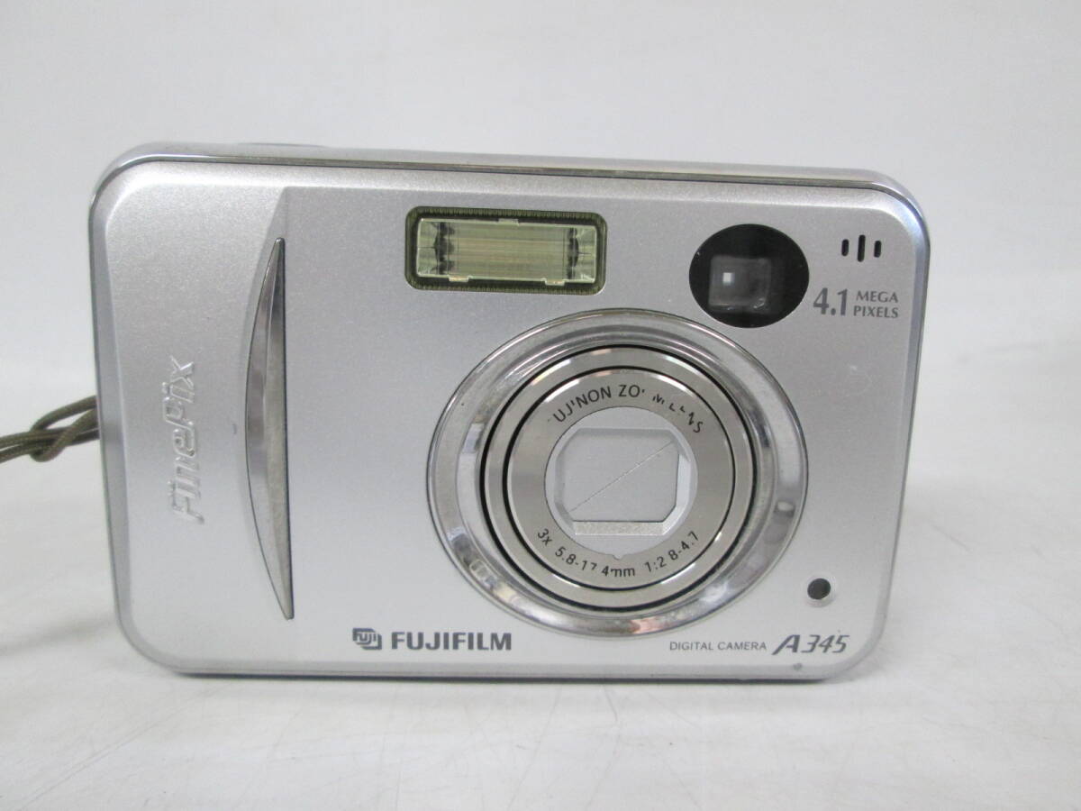 【0514n Y10304】FUJIFILM 富士フィルム FINEPIX A345 コンパクトデジタルカメラ コンデジ 箱/取説/コードあり 動作未確認_画像2