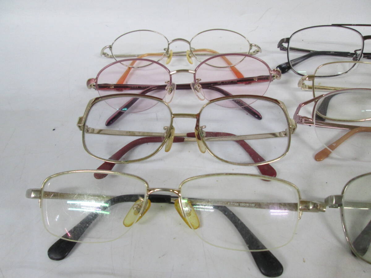 【0516n F10394】眼鏡 メガネ サングラス まとめ 25点 メンズ レディース ジャンク_画像3