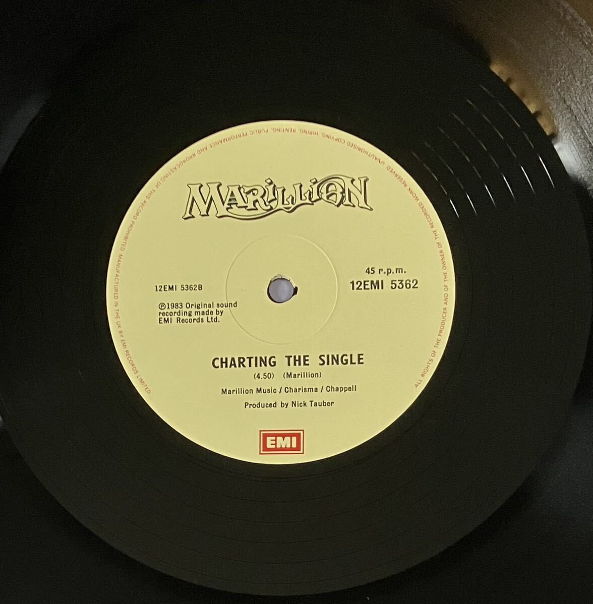 Marillion「He Knows You Know」12インチシングルレコード マリリオン プログレ ポンプロック フィッシュ PROG ROCK POMP ROCK FISH RECORD_画像8