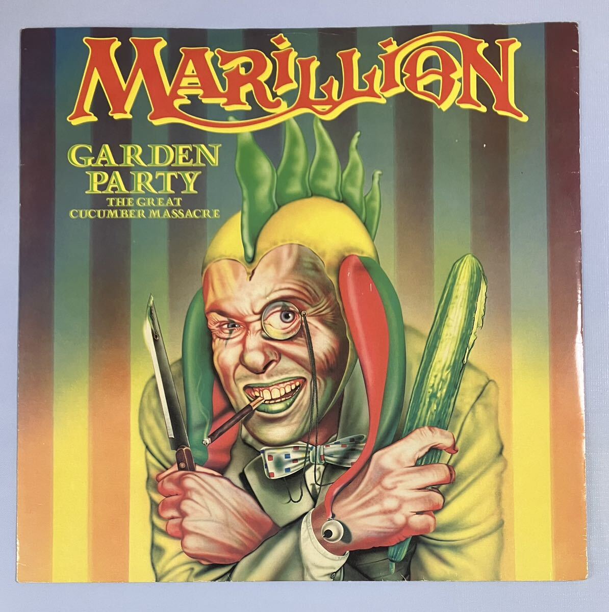Marillion「Garden Party」12インチシングルレコード マリリオン プログレ PROGRESSIVE ROCK ポンプロック POMP ROCK RECORD FISH_画像1