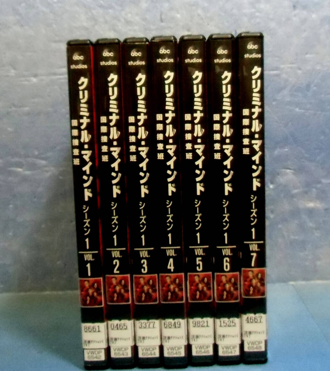 ◆クリミナル・マインド国際捜査班　全7巻（全13話）◆ケース無し送料￥180◆ゲーリー・シニーズ_画像1